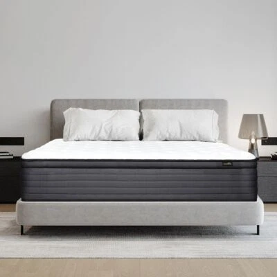 12" Mattress Hybrid Innerspring Medium Twin Full Queen King Size Gel Memory Foam - Image 1 of 4