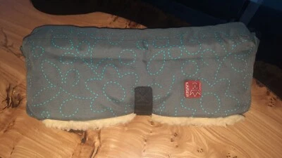 Kinderwagen Handwärmer Kinderwagenhandschuhe  Handmuff KAISER Lammfell  - Bild 1 von 3