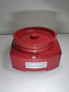 Cuisinart Eismaschine rot Modell ICE-21 Motor nur Basis neuwertig - Bild 1 von 8