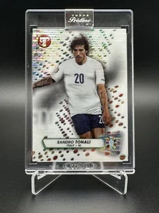2023 Topps Pristine Road to UEFA Euro 2024 - Sandro Tonali #92 Refractor - Italy - Picture 1 of 2