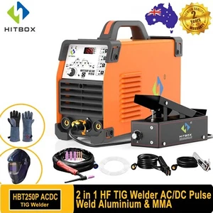 200AMP Aluminum HF TIG AC DC Pulse TIG Welding Machine Inverter TIG Welder IGBT - Picture 1 of 20