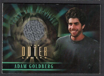 THE OUTER LIMITS SEX CYBORGS & SCI-FI (2003) Costume Card #CC7 ADAM GOLDBERG - Image 1 of 3