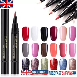Polishey Nail Polish Pens,8ML Nail Varnish Pen,Quick Dry Polishey Nail Arts Pens - Picture 1 of 29