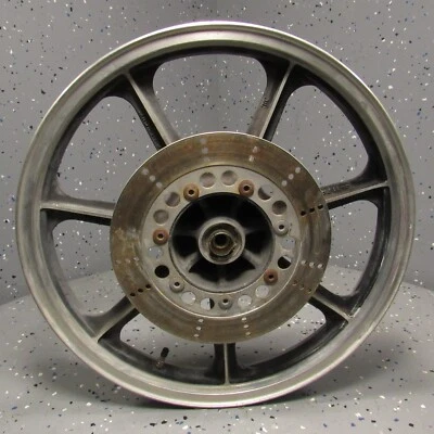 前轮带电机 85-90 LTD454 EN450 454 LTD Frt 轮圈 * 直! * — 第 1/4 张图片