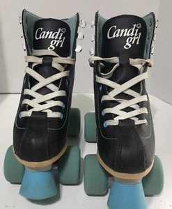Patines Derby Candi Girl para mujer talla 3 Sabina negro turquesa  - Imagen 1 de 13