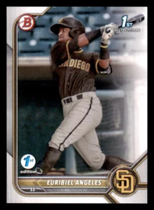 2022 Bowman 1st Edition #BPPF32 Euribiel Angeles - Picture 1 of 2