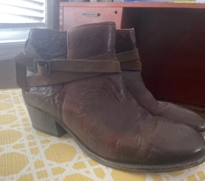 Botas de mujer H by Hudson marrón al tobillo 39 Foto 1 de 4