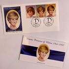 Princess Diana Of Wales Memorial $5 Coin And First Day Cover Combo