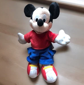 Vintage 2001 Disney Mickey Mouse Plush Doll 12" - Fisher Price Collectible - Picture 1 of 8