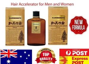 KAMINOMOTO Super Strength Hair Accelerator Serum (Gold) - for men women - Picture 1 of 2