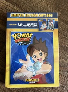 ¡Juego de regalo de Yo-Kai Watch temporada 1 volumen 1 con DVD exclusivo de cómics! TOTALMENTE NUEVO - Imagen 1 de 2