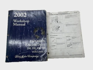 2002 Ford Excursion F SD 250 350 450 550 Service Repair Workshop Manual SKUA10 - Picture 1 of 1