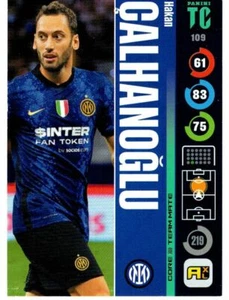 PANINI TOP CLASS ADRENALYN XL 2022 CARD N. 109 CALHANOGLU (TEAM MATE) INTER - Picture 1 of 2
