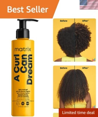 Gel definidor de rizos de calidad de salón, 6,7 fl oz - sin silicona, sulfato y parabenos Foto 1 de 4