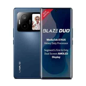 Lava Blaze Duo 5G (Blue,8GB RAM 128GB) Dimensity 7025 Processor Global Version. - Picture 1 of 9