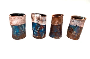1/24 55 Gallon Oil Drums Barrels Rusted For Model Truck Junkyard Diorama G Gauge - Imagen 1 de 4