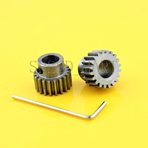 2 x 1M-20T 8 mm orificio 20 dientes módulo 20T 1 motor engranaje de metal tornillo superior rueda - Imagen 1 de 6