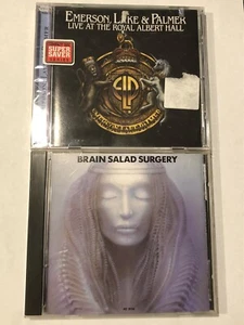 EMERSON LAKE & PALMER Live At The Royal Albert Hall CD BRAND NEW RARE +BONUS CD! - Picture 1 of 2