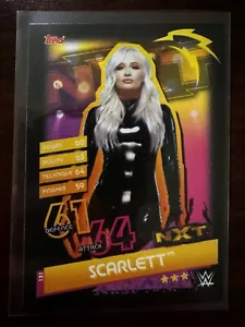 Topps WWE Slam Attax Reloaded Scarlett #131 2020 - Imagen 1 de 2