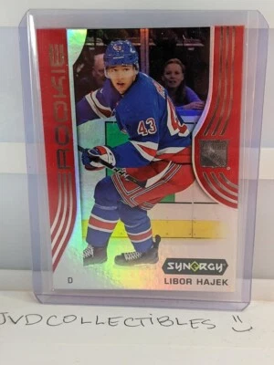 Libor Hajek Rookie Red Parallel 2019-20 Upper Deck Synergy Hockey NHL Card #46 - Image 1 of 3