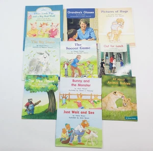 Lot of 10 Fountas & Pinnell LLI Green System Level F Leveled Readers Grade 1 - Imagen 1 de 7