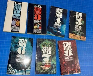 All New Star Trek James Blish Book Lot 2-8 - Picture 1 of 23