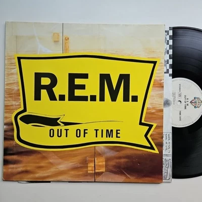 R.E.M. OUT OF TIME 1991 ORIG EU 1st L LP WX404 7599-26496-1 Inner Import VG+/VG+ - Image 1 of 4