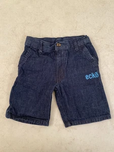 Echo Unlimited Blue Jean Shorts Size 5 Youth Retro - Picture 1 of 4