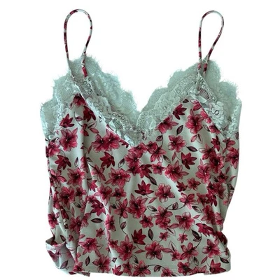 Express Y2k Style Lace Camisole Size Xs - Image 1 of 4