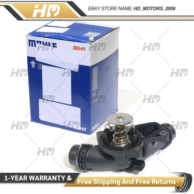 Carcasa de termostato con junta para BMW 325i 328i E46 323i 330i 525i 528i X3 X5 Z3 Foto 1 de 4