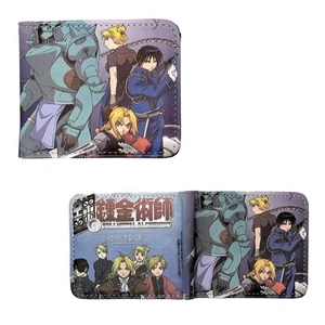New Poster Cover FULLMETAL ALCHEMIST BiFold Wallet FMA Hagane no Renkinjutsushi - Picture 1 of 2