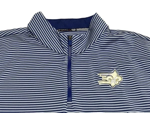 Southern Tide Limestone University Saints Quarter Zip Pullover Size 2XL Striped - Picture 1 of 7