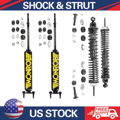 Amortiguadores delanteros traseros para Chevrolet Chevy II 3,8 L 1967 1966 1965 1964 1963 1962 Foto 1 de 4