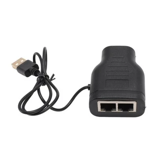 RJ45 Splitter Adapter 1 To 2 Support Two Devices Simultaneous Internet Access CB - Afbeelding 1 van 24