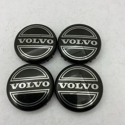 Volvo S40 S60 S70 S80 XC70 XC90 OEM 8646379 Center Wheel Caps Set of 4 - Image 1 of 4
