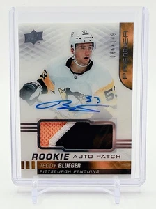 Teddy Blueger 2019-20 Premier RPA RC Auto /149 Patch – Penguins - Picture 1 of 3