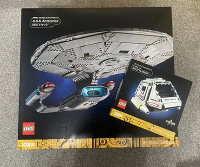 IN MANO LEGO 10356 Star Trek USS Enterprise + 40768 Shuttlepod nuovo e sigillato - Immagine 1 di 4