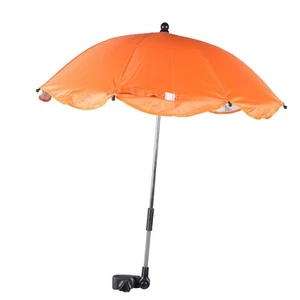 Parasol Sun Umbrella with Clamp Stroller Shade Clip on Baby Toddler for - Picture 1 of 11