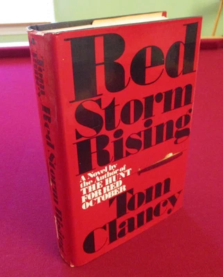 Red Storm Rising by Tom Clancy (1986) First Printing Hardcover Novel Foto 1 de 4