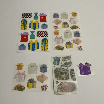 Mrs. Grossman’s Vintage 90’s Stickers Birthday Package Gift Photoessence Sheets - Image 1 of 4
