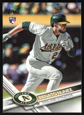 2017 Topps Chrome Sapphire Edition  #642 Renato Nunez - Image 1 of 2