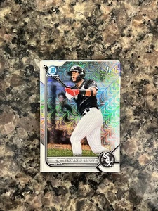 2022 Bowman Baseball Cromo Benyamin Bailey Mojo Rifrattore #BCP-8 Bowman 1° CWS - Foto 1 di 2