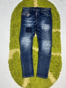 DSQUARED2 Herren Skater Jeans Gr. 46 Distressed Washed Denim - Bild 1 von 11