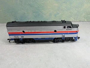 USED Life-Like HO Scale F-7A Diesel Locomotive Amtrak #106 Parts/Repairs - Picture 1 of 6