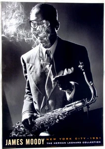 JAMES MOODY 24x34 New York City 1951 Herman Leonard Collection POSTER - Picture 1 of 1