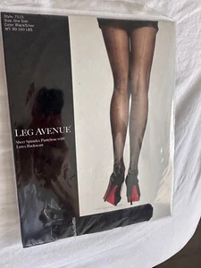 Sheer Spandex Pantyhose with Lurex Backseam - Picture 1 of 1