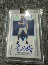 Adam Vinatieri /25 Auto Card