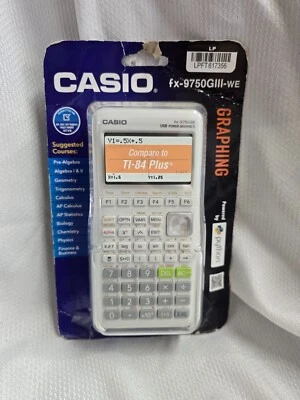 NEW Casio FX-9750GIII Graphing Calculator - Image 1 of 4