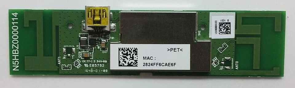 MODULO WIFI N5HBZ0000114 PARA PANASONIC TX-49DS500E - Imagen 1 de 3