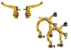 Dia Compe Old School Bmx Tech 3 Mx121 Levers With Mx1000 Brakes Gold F/R